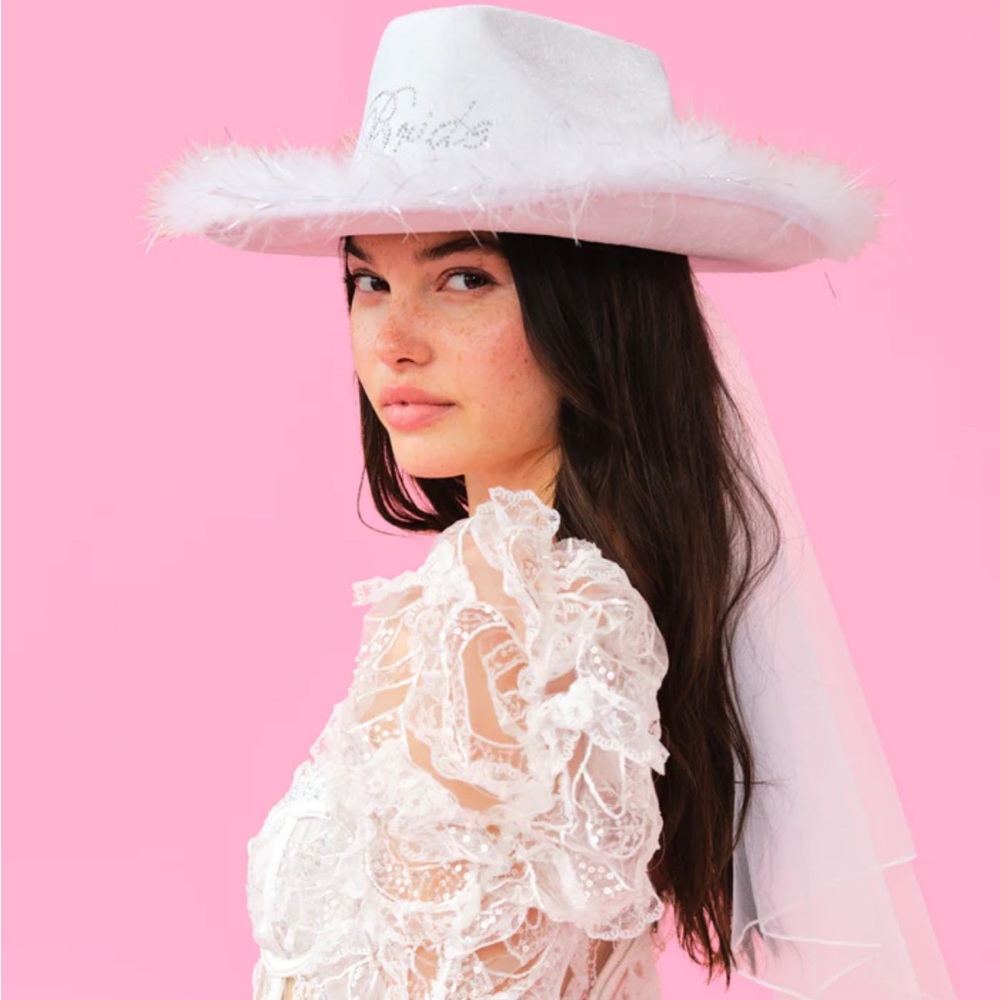 XO Fetti Bride Hat